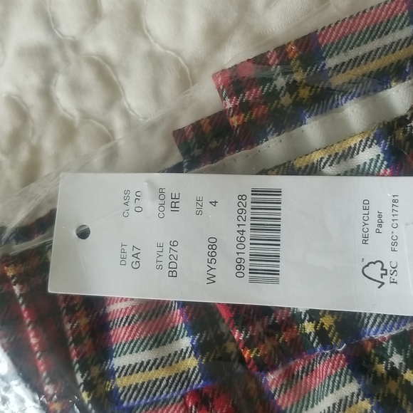 J. Crew Stewart Tartan Plaid Pants NWT - Picture 10 of 15